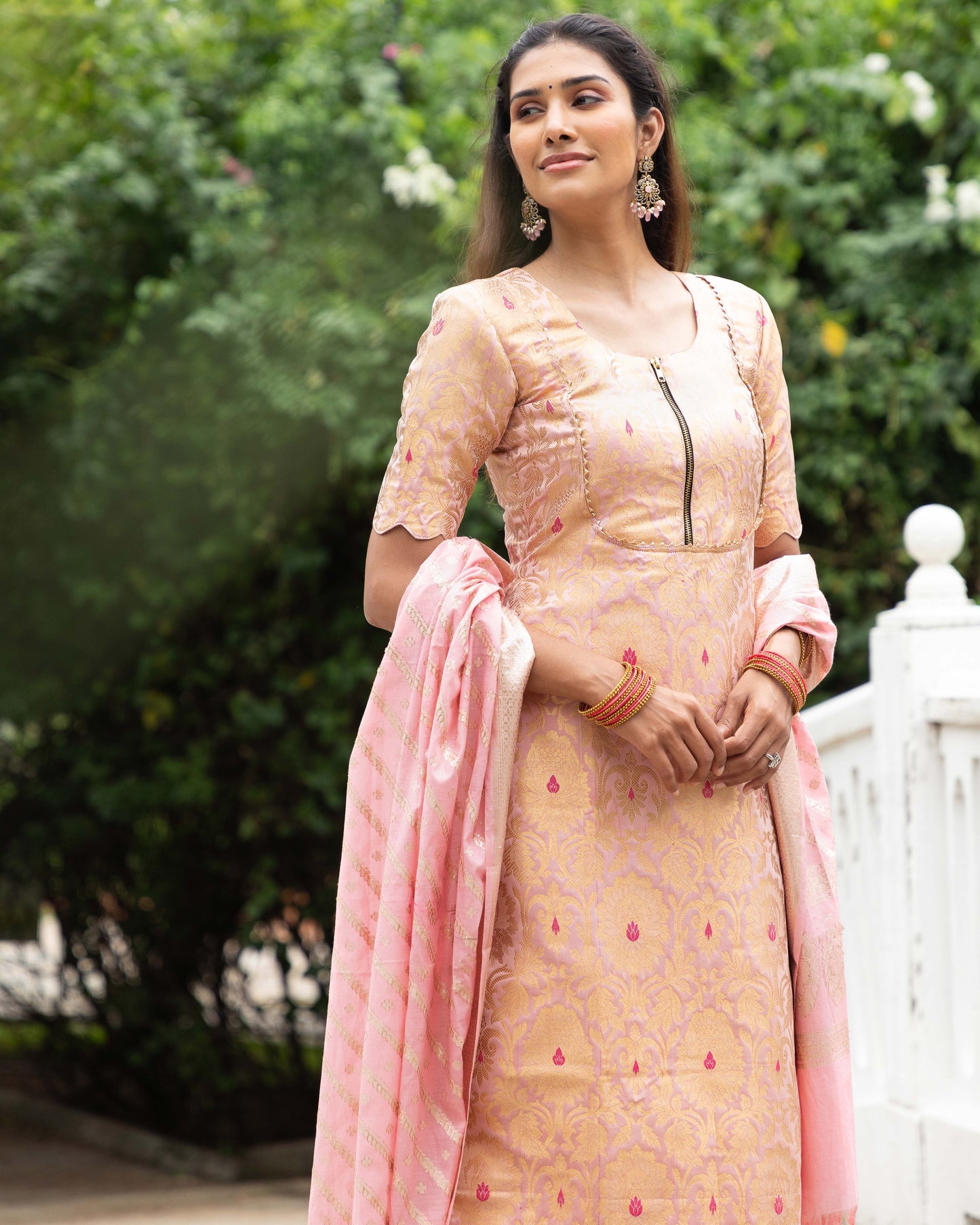 Pari - Festive Kurti / Salwar set - Feeding