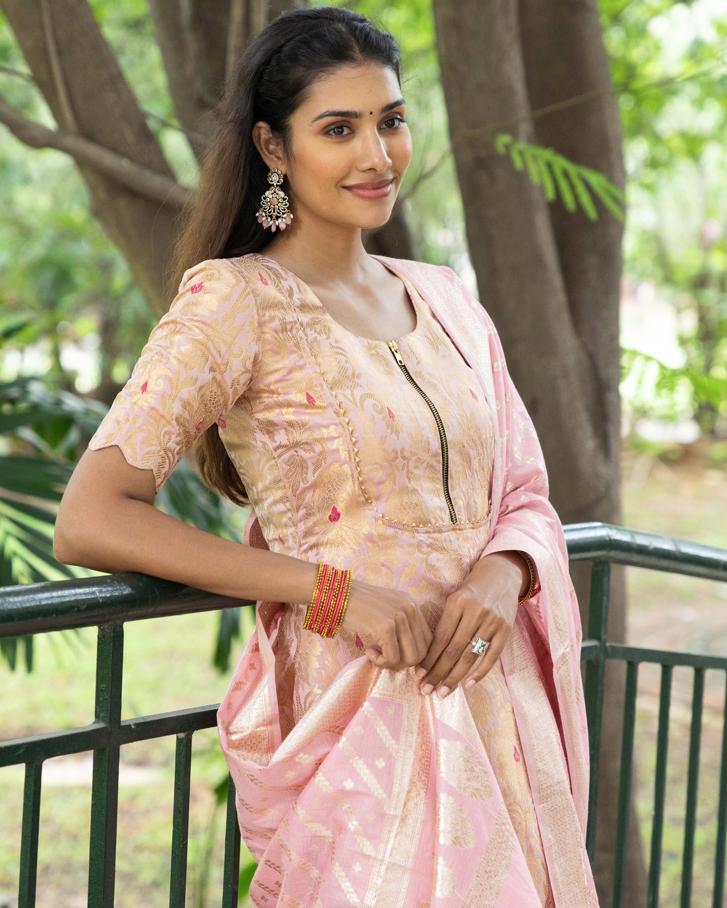 Pari - Festive Kurti / Salwar set - Feeding
