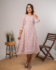 Peach Prism - Nursing Dress