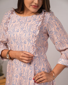 Peach Prism - Nursing Dress
