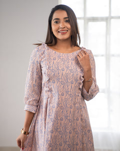 Peach Prism - Nursing Dress