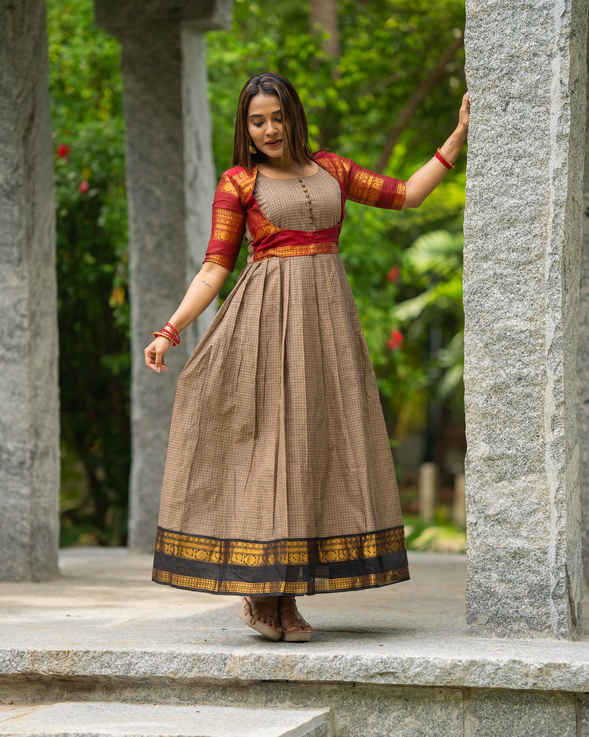 Santana - Nursing Festive Anarkali