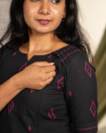 Load image into Gallery viewer, Shyama - Cotton Nursing Co-ord set / Kurti Set
