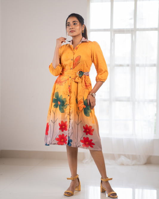 cotton floral dress, floral cotton dress for women, indian floral dress, south indian cotton dress, ikat dress, ikat cotton dress, ikat kurti, ikat cotton kurti, handwoven ikat dress, pochampally ikat kurti, mangalagiri cotton dress, mangalagiri cotton kurti, narayanpet cotton dress, narayanpet cotton kurti, chettinad cotton dress, chettinad cotton kurti, kalamkari cotton dress, kalamkari kurti, block print cotton dress, block print cotton kurti, handloom cotton dress, handloom cotton kurti, feeding dress, 