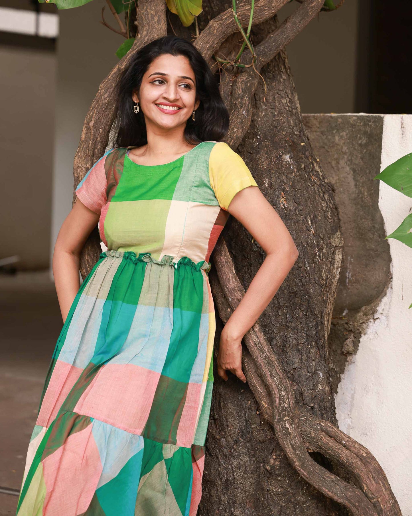 Sundari - Cotton Dress - Feeding