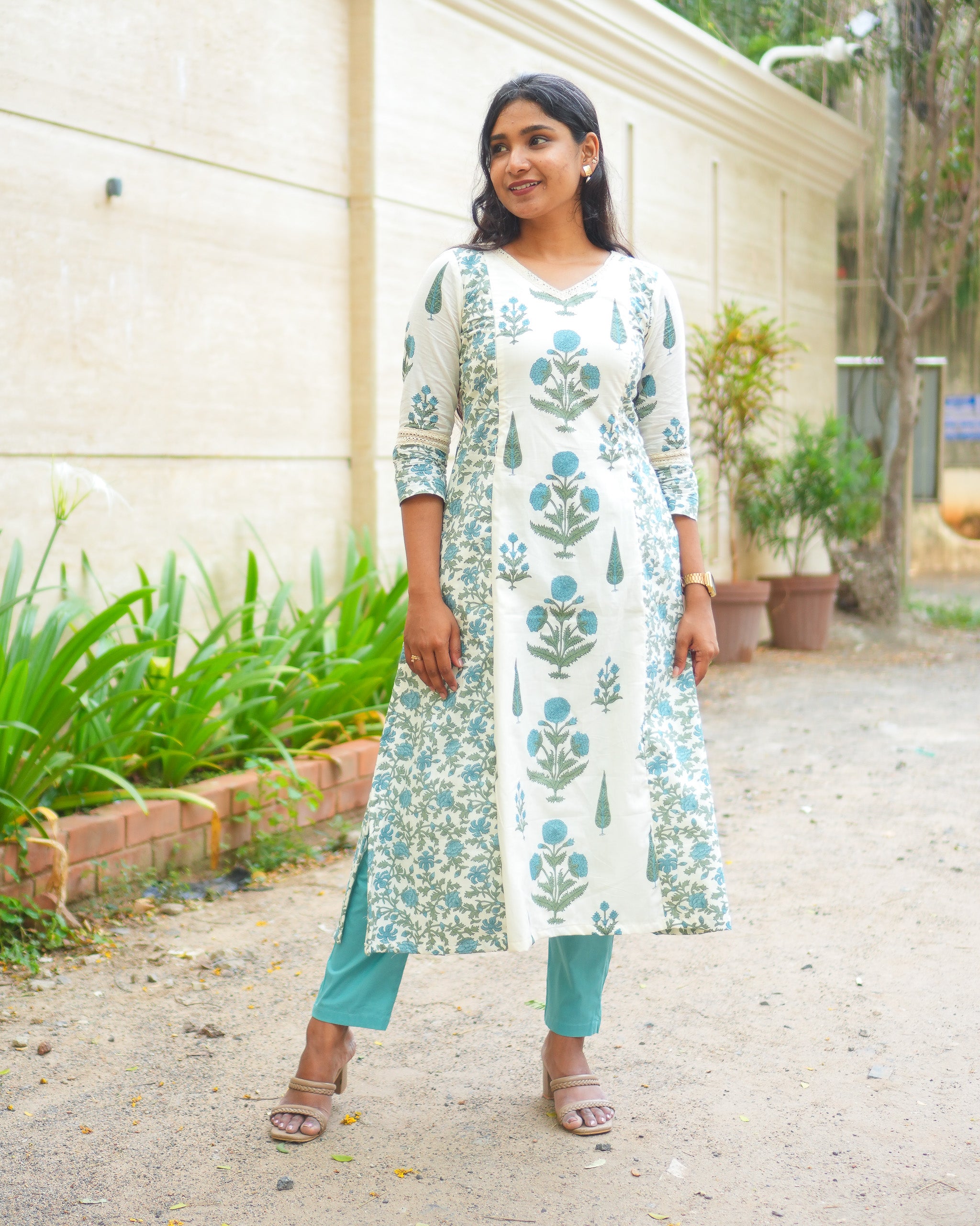 Svarna -  Cotton Nursing kurti