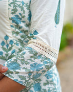 Load image into Gallery viewer, Svarna -  Cotton Nursing kurti
