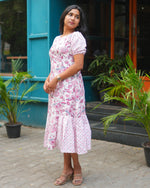 Load image into Gallery viewer, Taruni - Cotton Nursing Dress
