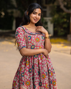 Varshini - Kalamkari Nursing Dress