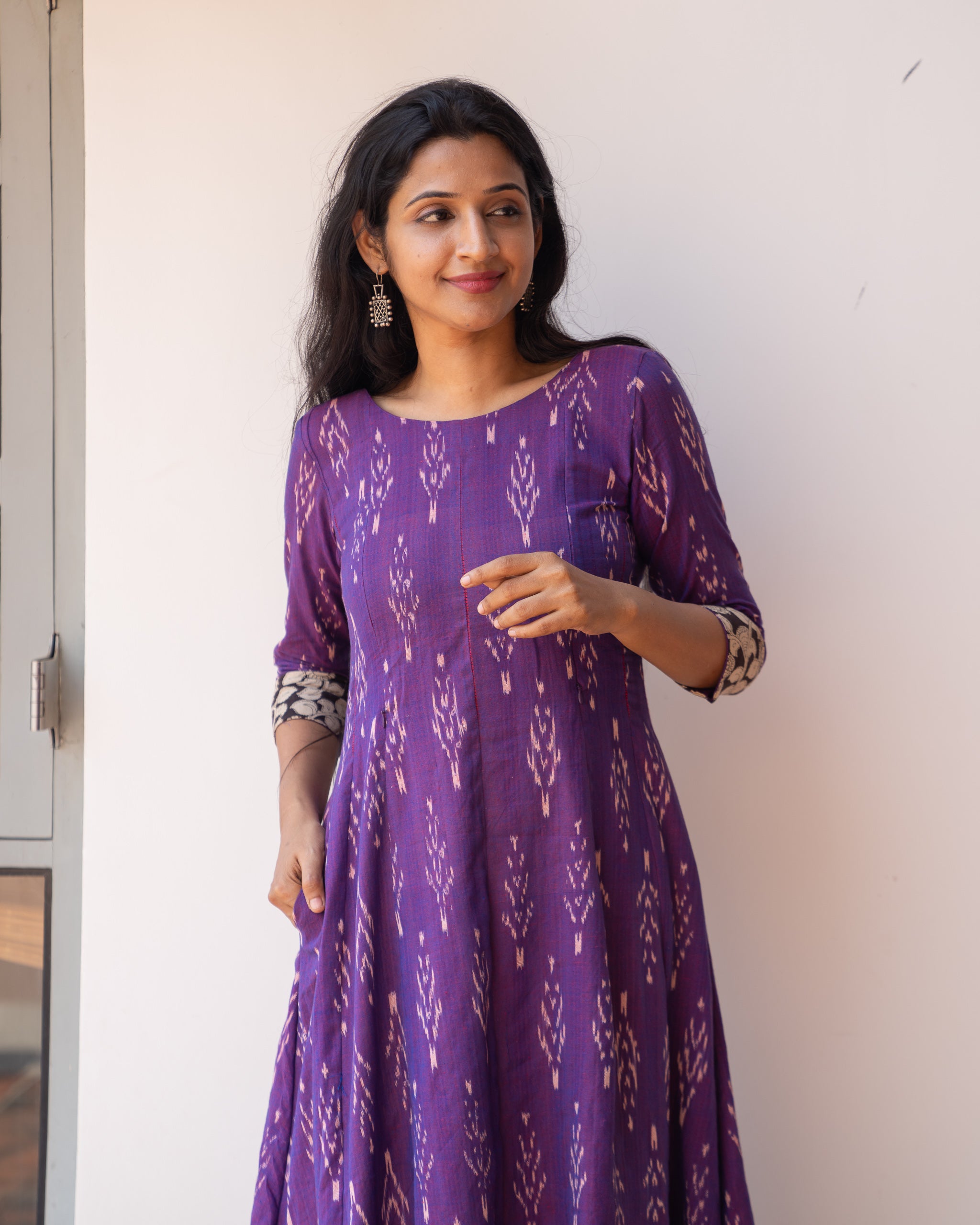 Vasantha - Ikat Nursing Kurti