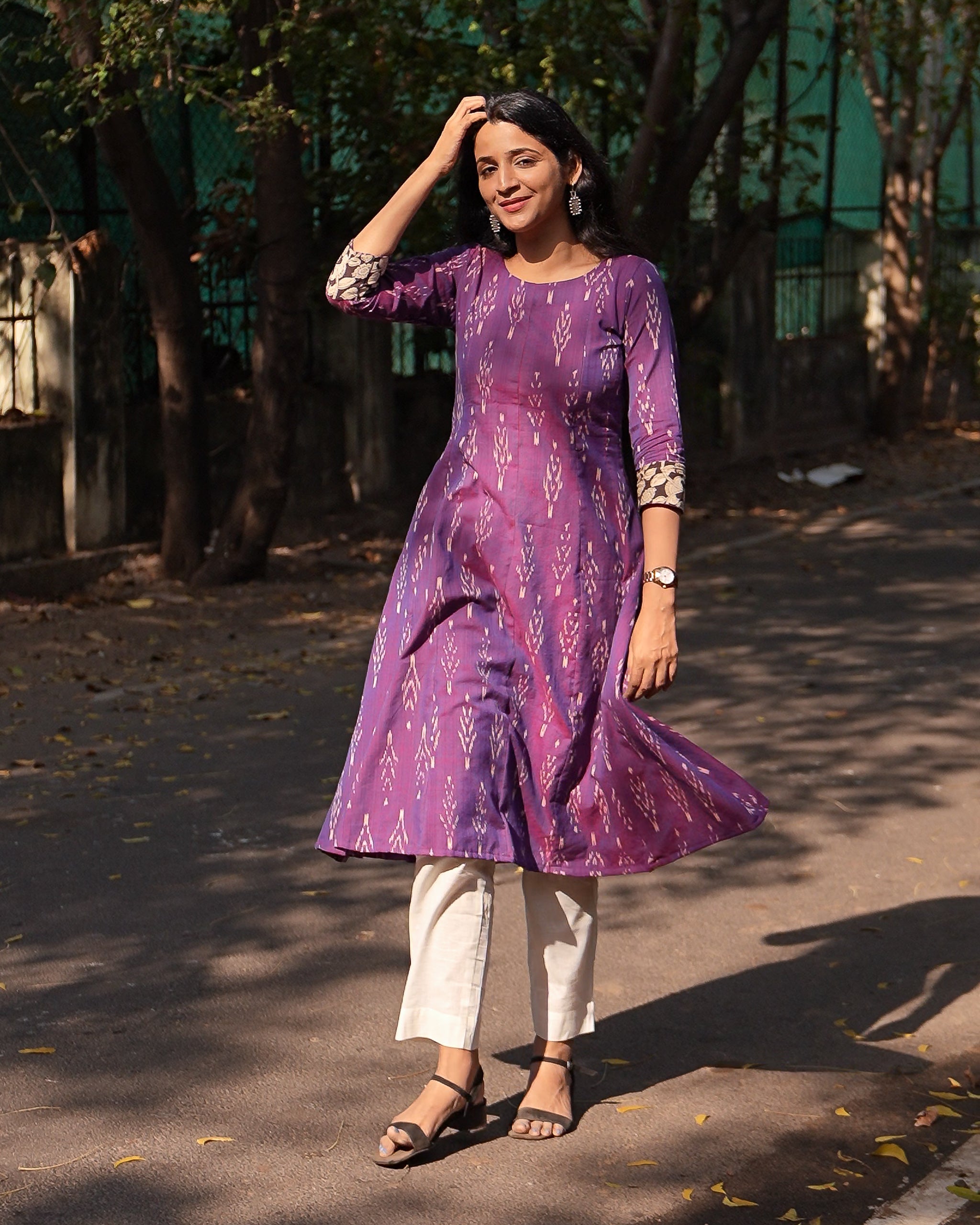 Vasantha - Ikat Nursing Kurti