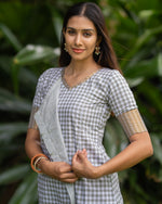 Load image into Gallery viewer, Vidya - Nursing Festive Kurti set with Dupatta
