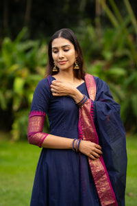 Vijaya - Nursing Festive Kurti set with Dupatta
