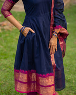 Load image into Gallery viewer, Vijaya - Nursing Festive Kurti set with Dupatta
