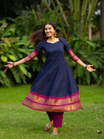 Load image into Gallery viewer, Vijaya - Festive Kurti set with Dupatta
