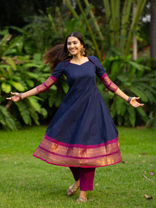 Vijaya - Festive Kurti set with Dupatta