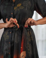 Load image into Gallery viewer, Wild Leaf - Shirt Dress
