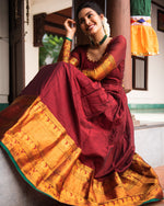 Load image into Gallery viewer, Parijatham – A handwoven anarkali
