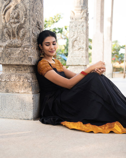 narayanpet dress,silk cotton dress,cotton dress,dress with zari,customise option,silk dress,ethnic wear,indian wear,traditional wear,indian dress,pleated dress,short sleeve dress,knee length dress,full length dress,festive wear