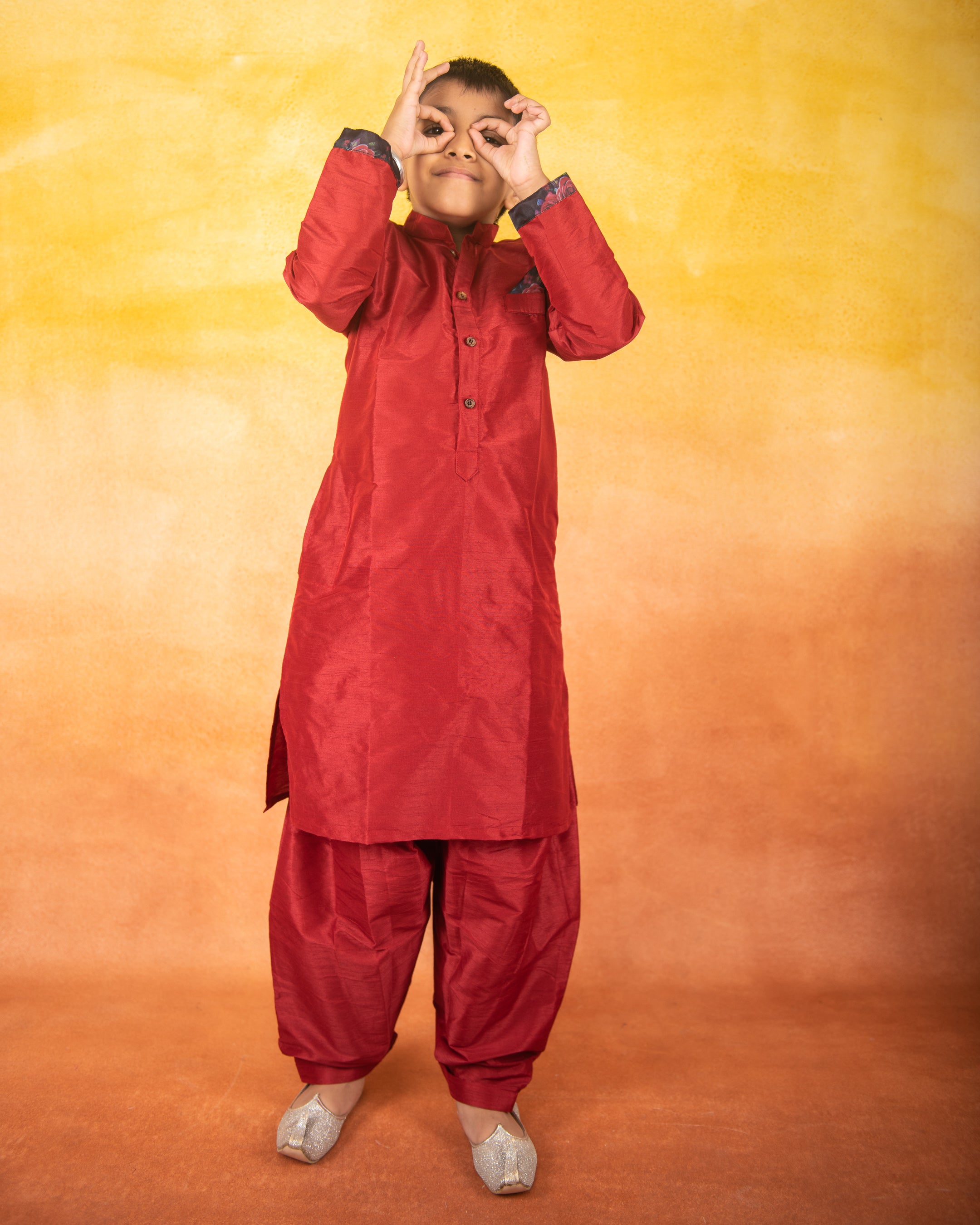 Silk kurta for outlet baby boy